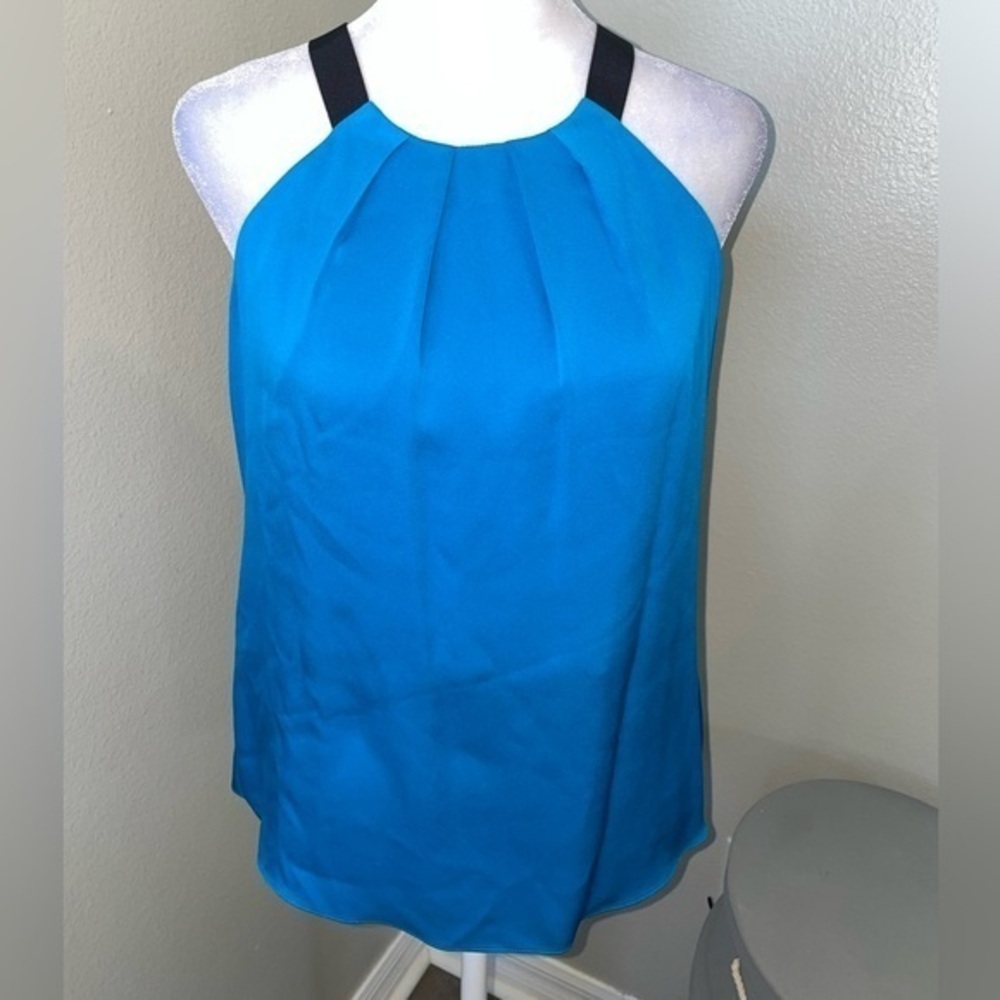 Milly Sleeveless Blue Blouse